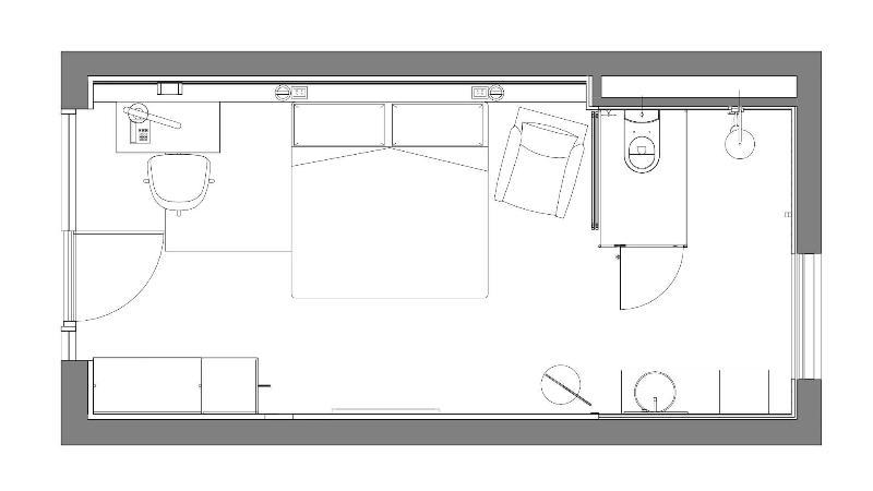 Отель Zagame'S House Мельбурн Экстерьер фото A plan of a typical studio apartment